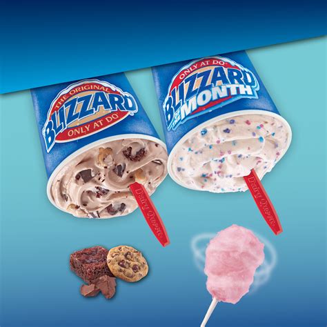 cotton candy blizzard calories|dairy queen candy blizzard.